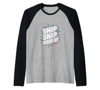 Snip Snip Hooray - DNA Crispr Maglia con Maniche Raglan
