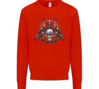 Sniper Ace One Shot Kill Para Marine Army Uomo Sweatshirt Jumper