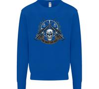 Sniper Ace One Shot Kill Para Marine Army Uomo Sweatshirt Jumper