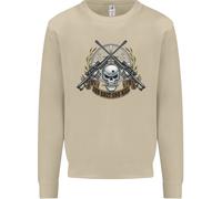 Sniper Ace One Shot Kill Para Marine Army Uomo Sweatshirt Jumper
