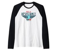 Sniper Elite Francese Seconda Guerra Mondiale Vive La Resistance Maglia con Maniche Raglan