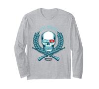Sniper Elite Resistance Head Hunter Skull Ghirlanda Maglia a Manica