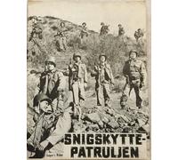 Sniper's Ridge Jack Ging Stanley Clements John G Vintage 1961 programma cinem...