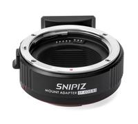 SNIPIZ EF-EOS R1 Adattatore per Obiettivo con Messa a Fuoco Automatica Convertitore Compatibile con obiettivi Canon serie EF/EF-S per fotocamere EOS RP, R5, R6, R7