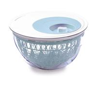 Snips | Centrifuga Scola Insalata | Madame Butterfly | 4 LT|Colore Bianco e Azzurro | Made in Italy|Bpa Free