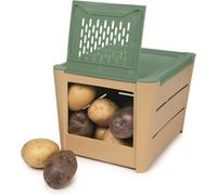 Snips Porta Patate, 3 KG, Contenitori Per Cibi, Conte Marrone-verde PORTA PATATE