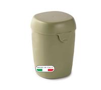 Snips Porta Yogurt Refrigerato 0,5 L,Tavoletta Refrigerante, Contenitore per Yogurt, Snack, Frutta e Dessert, Frigo, Freezer e Microonde senza Tavoletta, Lavabile in Lavastoviglie,Verde Made in Italy