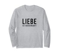 #snirt amore è esaurito divertente t-shirt stampa tazza Maglia a Manica