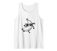 #snirt banana Joe tshirt divertente banana con occhiali da sole danze Canotta