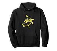 #snirt banana Joe tshirt divertente banana con occhiali da sole danze Felpa con Cappuccio