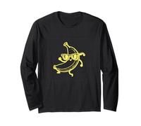 #snirt banana Joe tshirt divertente banana con occhiali da sole danze Maglia a Manica