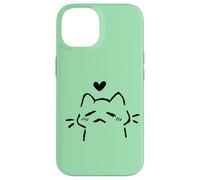 #snirt dolce piccolo gatto, triste gatto t-shirt gattino Custodia per iPhone 14