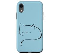 #snirt gatto con orecchie a punta, anime gatto t-shirt gattino Custodia per iPhone XR