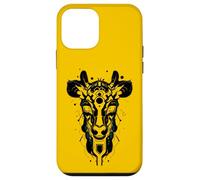 #snirt KI - Maglietta futuristica con corna di cervo Custodia per iPhone 12 mini