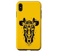 #snirt KI - Maglietta futuristica con corna di cervo Custodia per iPhone XS Max