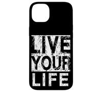 #snirt live your live your life t-shirt, stampa con cappuccio Custodia per iPhone 14 Plus