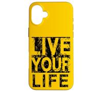 #snirt live your live your life t-shirt, stampa con cappuccio Custodia per iPhone 16 Plus