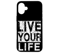 #snirt live your live your life t-shirt, stampa con cappuccio Custodia per iPhone 16 Plus