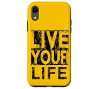 #snirt live your live your life t-shirt, stampa con cappuccio Custodia per iPhone XR