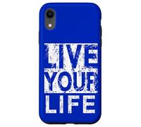 #snirt live your live your life t-shirt, stampa con cappuccio Custodia per iPhone XR