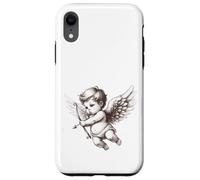 #snirt piccolo angelo denso con freccia e arco Cupido Custodia per iPhone XR
