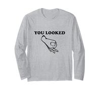 #snirt Reingeschaut Reingegegegckt t-shirt, You looked Maglia a Manica