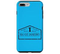 #snirt Rio de Janeiro - Maglietta Brasile, con cappuccio Custodia per iPhone 7 Plus/8 Plus