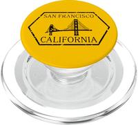 #snirt San Francisco - Maglietta Golden Gate, California PopSockets PopGrip per MagSafe