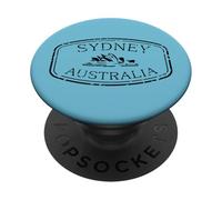 #snirt Sidney t-shirt Australia Down Under Cuscino Sidney PopSockets PopGrip Adesivo