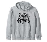#snirt super mamma t-shirt super mum, tazza da caffè Felpa con Cappuccio
