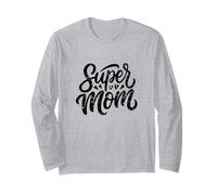#snirt super mamma t-shirt super mum, tazza da caffè Maglia a Manica