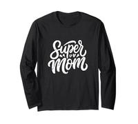#snirt super mamma t-shirt super mum, tazza da caffè Maglia a Manica