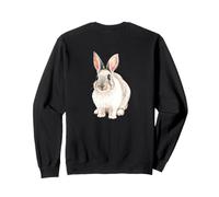 #snirt - T-shirt carina coniglio, motivo cuscino coniglio Felpa
