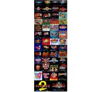 SNK NEO GEO X Card Set Vol. 1 50 Giochi Firmware 3.70 Nuovo