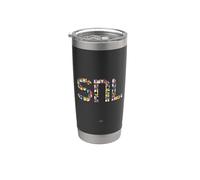 SNL Logo Character Collage Bicchiere termico in acciaio inox doppia parete