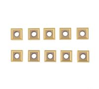 SNMG120404HA SNMG431HA Inserti in carburo con rivestimento TIN per utensili MSDNN, progettati per un taglio preciso nella parte terminale della valvola idraulica e nella tornitura dell'albero