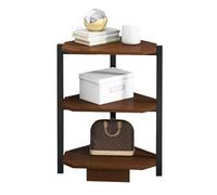 SNMIT Librerie Ad Angolo Aperto, Mensola Angolare Alta Indipendente, Libreria Angolare A L,spazio Di Archiviazione A 3/4/5 Livelli For Soggiorno,casa E Piccoli Spazi(60x30x30cm)