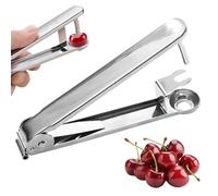 Snocciolatore di Ciliegie, Tocciolatore di ciliegie, tocciolatore manuale per frutta, snocciolatore di frutta, sminuzzatore di frutta, sminuzzatore di frutta (Inox)