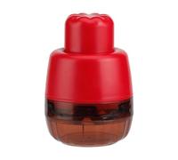 Snocciolatore per ciliegie a 7 fori, per rimuovere ciliegie e ciliegie, portatile, professionale, pratico, per feste, colore: rosso