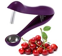 Snocciolatore per ciliegie, multifunzione, in acciaio inox, resistente, per rimuovere il nocciolo delle ciliegie, per fare marmellate di ciliegie