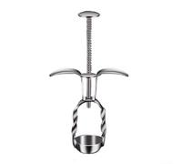 Snocciolatore per olive e per corer ciliegie, in acciaio 304, resistente, per datteri e peperoncino, design facile da pulire, con foro che perde, utensile da cucina per la casa, 15 cm
