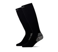 Snocks Calze Compressione Graduata Uomo Donna Taglia 47-50 - Colore 1x Nero - Calze running Uomo Calze Compression Socks Calze a Compressione Donna Calze Running Lunghe
