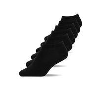 Snocks Calzini Bambini Corti Neri 6 Paia Calze Ragazzi Cotone Corte Pacco da 6 Nero Taglia 27-30 Sneaker Calzini Bambini Cotone Calze Corte