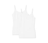 Snocks Canotta Donna Estiva Canottiere per Donna e Ragazze (XS, 2X Bianco)