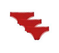 Snocks Tanga da donna con pizzo in cotone biologico, traspirante e confortevole, taglia non uno, mutande sexy e biancheria intima da donna - Thongs Women - Taglia XS - 4XL, 3 x Mix Love, XL