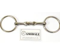 Snodato Losanghe Grasso Collegamento Acciaio Inox Morso da Cavallo BNWT AMIDALE