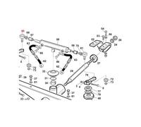 Snodo M16X1 destro per sterzo TURBO1 ORIGINALE GIANNI FERRARI 00.78.10.0030