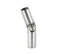 SNODO PER TONDINO INOX AISI 304, TIPO CILINDRICO - MISURA 14,3