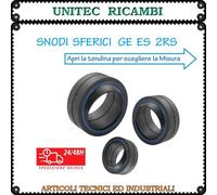 Snodo sferico radiale fosfatato GE ES 2RS cuscinetto con tenute NO manutenzione