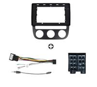 Snodo sterzo Misura Per VW Sagitar Jetta 5 Golf Bora Vento Android Autoradio Fascia Cornice Multimedia Cablaggio Canbus(Frame B cable A)